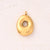 5 Pcs/Package 25x14mm 25x15mm 25x22mm Hole 2~2.9mm 304 Stainless Steel 18K Gold Plated Letter Bubble Simple Polished Pendant