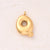 5 Pcs/Package 25x14mm 25x15mm 25x22mm Hole 2~2.9mm 304 Stainless Steel 18K Gold Plated Letter Bubble Simple Polished Pendant