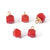 5 Pcs/package Simple Style Geometric Natural Stone Plating Inlay Pendant Jewelry Accessories