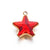 5 Pcs/package Simple Style Star Stainless Steel Plating Inlay Pendant Jewelry Accessories