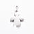 5 Pcs/package Sweet Simple Style Angel Stainless Steel Plating Pendant Jewelry Accessories