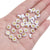 50 Arylic Letter Beads