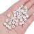 50 Arylic Letter Beads