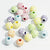 50 Arylic Star Heart Shape Ball Beads