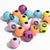 50 Arylic Star Heart Shape Ball Beads