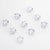 50 PCS/Package 10 * 10mm Hole 1~1.9mm Glass Star Beads