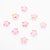 50 PCS/Package 10 * 10mm Hole 1~1.9mm Glass Star Beads