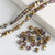 50 PCS/Package 6 * 8mm Hole 1~1.9mm Glass Butterfly Beads