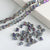 50 PCS/Package 6 * 8mm Hole 1~1.9mm Glass Butterfly Beads