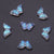 50 PCS/Package 8 * 15mm Hole 1~1.9mm Glass Butterfly Beads