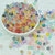 50 PCS/Package Glass Glass Round Beads