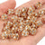 50 Pieces Diameter 10mm Diameter 6 Mm Diameter 8mm Alloy Zircon Round Beads