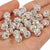 50 Pieces Diameter 10mm Diameter 6 Mm Diameter 8mm Alloy Zircon Round Beads