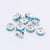 50 Pieces Diameter 4mm Diameter 6 Mm Diameter 8mm Glass Round Spacer Bars