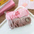 50 Pieces Gradient Color Basic Style High Elasticity Towel Ring Girl Children Hair Braiding Head Rope Does Not Hurt Hair Rubber Bands Hair Ring