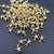 50 Simple Style Starfish Shell Ccb Plating Pendant Jewelry Accessories