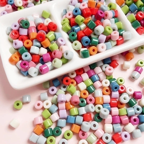 50 PCS/Package Arylic Round Beads