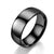 8mm Korean Fashion Stainless Steel Smooth Plain Ring Wholesale