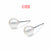 Korean Women Droplet Pearl Stud Earrings