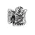 A Pack Of 3 Simple Style Animal Angel House Stainless Steel Polishing Beads Jewelry Accessories