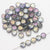 A Pack Of 30 Diameter 10mm Hole Under 1mm Glass Rose Beads