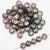 A Pack Of 30 Diameter 10mm Hole Under 1mm Glass Rose Beads