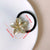 A Simple Elegant  Cold Flower Zinc Alloy Flower Women's Hair Accessories Hair Ring