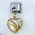 Abalone Shell Geometric Pendant Italian Module