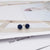 Accessories S925 Silver Chain Fashion Simple Inlaid Agate Crystal Bud Jewelry Earrings Ring Necklace