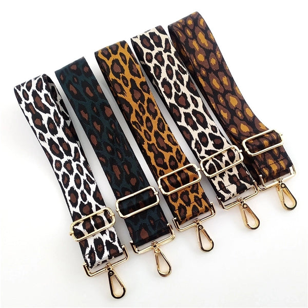 All Seasons Polyester Cotton Leopard Single Shoulder Strap Bag Accessories