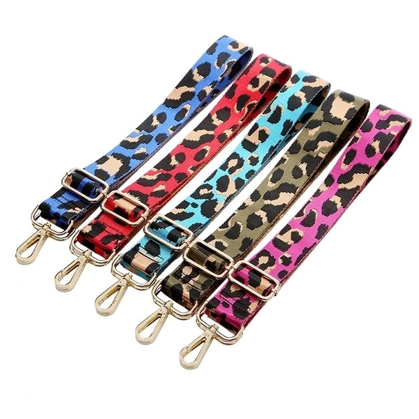 All Seasons Polyester Leopard Bag Strap