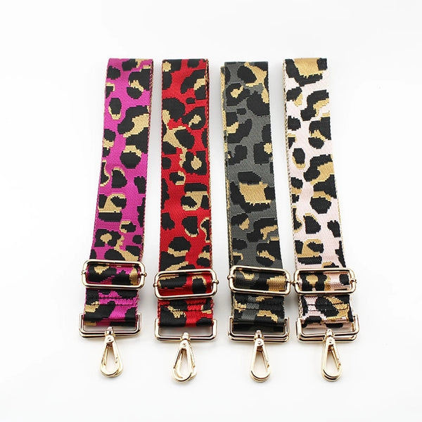 All Seasons Polyester Leopard Sling Strap Bag Accessories