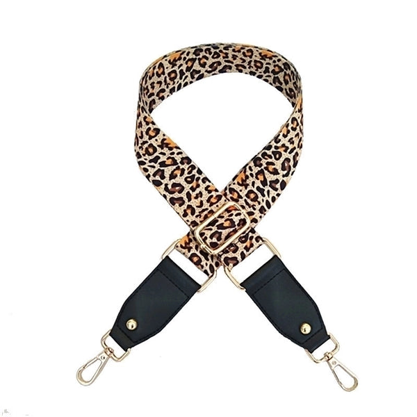 All Seasons Polyester Leopard Sling Strap Bag Accessories