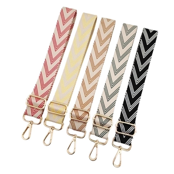 All Seasons Polyester Stripe Bag Strap