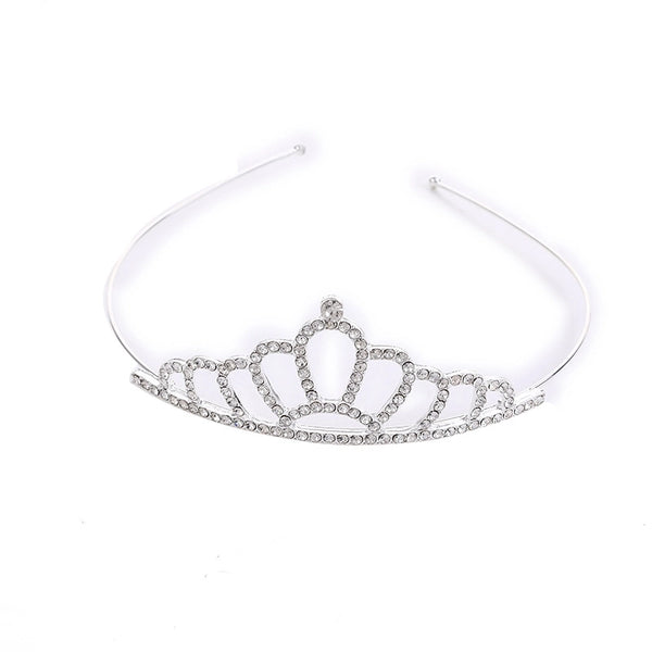 Alloy Children's Hair Band Hair Band Headdress Simple Elegant Temperament Princess Girl Hair Band Crown Direct Sale Wholesale