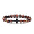 Alloy Fashion Cross Bracelet  (red Pine) Nhyl0582-red-pine