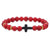 Alloy Fashion Cross Bracelet  (red Pine) Nhyl0582-red-pine