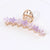 Alloy Hairpin Women's Shark Clip Oversized Flower Flower Paint Tulip Shark Clip Hair Accessories High-grade Grab Clip