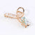 Alloy Hairpin Women's Shark Clip Oversized Flower Flower Paint Tulip Shark Clip Hair Accessories High-grade Grab Clip