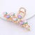 Alloy Hairpin Women's Shark Clip Oversized Flower Flower Paint Tulip Shark Clip Hair Accessories High-grade Grab Clip