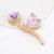 Alloy Hairpin Women's Shark Clip Oversized Flower Flower Paint Tulip Shark Clip Hair Accessories High-grade Grab Clip