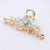 Alloy Hairpin Women's Shark Clip Oversized Flower Flower Paint Tulip Shark Clip Hair Accessories High-grade Grab Clip