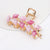 Alloy Hairpin Women's Shark Clip Oversized Flower Flower Paint Tulip Shark Clip Hair Accessories High-grade Grab Clip