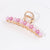 Alloy Hairpin Women's Shark Clip Oversized Flower Flower Paint Tulip Shark Clip Hair Accessories High-grade Grab Clip