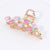 Alloy Hairpin Women's Shark Clip Oversized Flower Flower Paint Tulip Shark Clip Hair Accessories High-grade Grab Clip