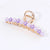 Alloy Hairpin Women's Shark Clip Oversized Flower Flower Paint Tulip Shark Clip Hair Accessories High-grade Grab Clip