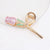 Alloy Hairpin Women's Shark Clip Oversized Flower Flower Paint Tulip Shark Clip Hair Accessories High-grade Grab Clip