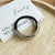 Alloy Minimalist Alloy Ring Semi-Curved Hair Ring Online Influencer Head String Female 2024 New High-End Leather Case Hair Rope