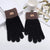 Alpaca Wool Knitted Touch Screen Gloves Women's Full-finger Warm Padded Velvet Lovers Gloves Korean Winter Riding Gloves