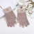 Alpaca Wool Knitted Touch Screen Gloves Women's Full-finger Warm Padded Velvet Lovers Gloves Korean Winter Riding Gloves